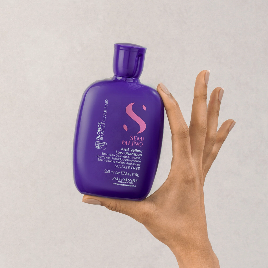 Alfaparf Milano Semi Di Lino Blonde Anti Yellow Shampoo 250ml