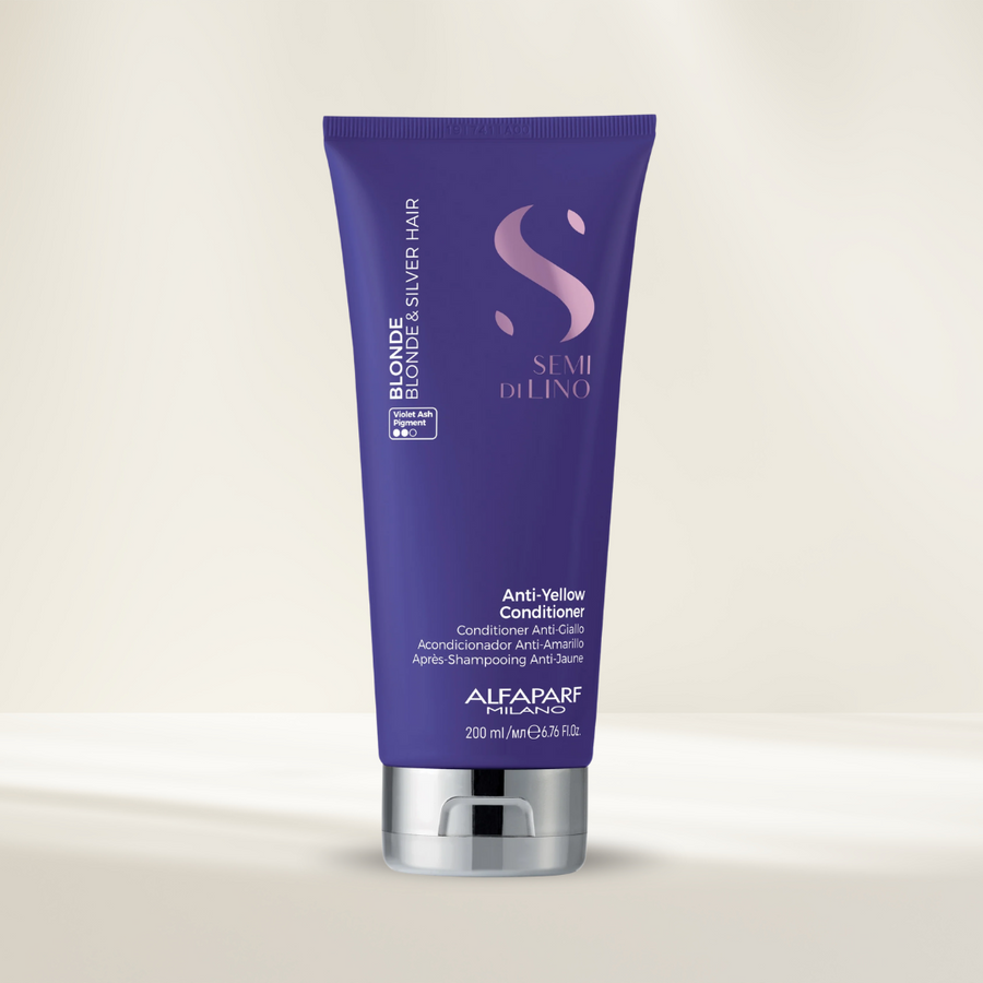 Alfaparf Milano Semi Di Lino Blonde Anti Yellow Conditioner 200ml