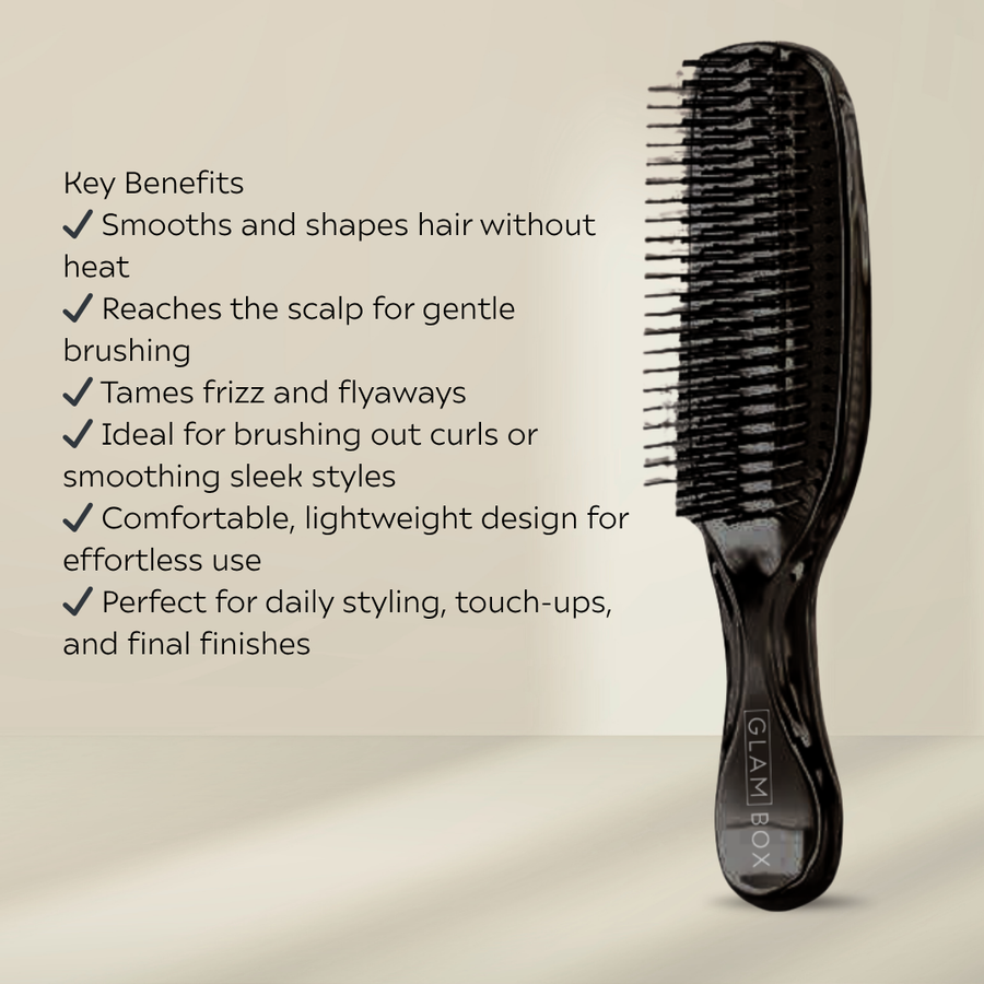 Glam Sleek Styler Brush Black & ghd Sleek Talker