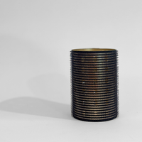 Glam Thermal Velcro Roller Black Large