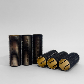 Glam Thermal Velcro Roller Black Small