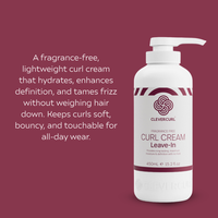 Clever Curl Fragrance Free Curl Cream 450ml TWIN BUNDLE