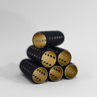 Glam Thermal Velcro Roller Black Small