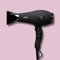 Muk Blow 3900-IR Hair Dryer - Black Edition