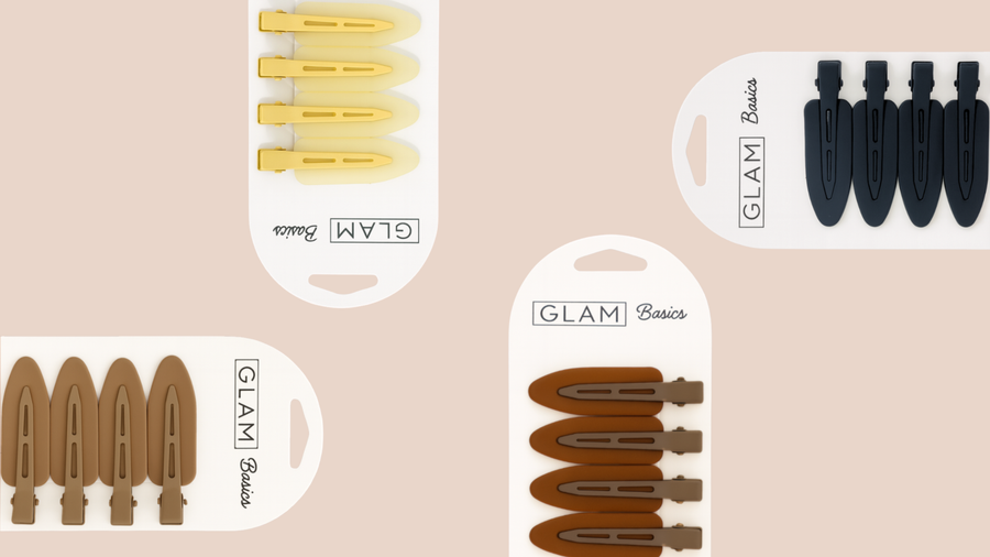 Glam Basics Creaseless Clips Vanilla
