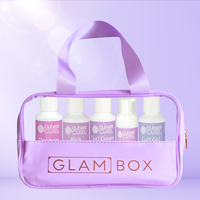 Clever Curl Rich Curly Hair Glam Travel Bag Lavender Bundle