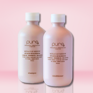 Pure Miracle Renew Shampoo & Conditioner 300ml Bestie Bundle