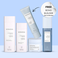 Kerasilk Damaged Hair + FREE Strengthening Bond Builder | Glam Bundle