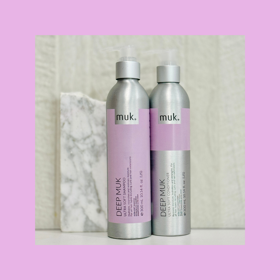 Muk Deep Muk Ultra Soft Shampoo & Conditioner 300ml BESTIE BUNDLE