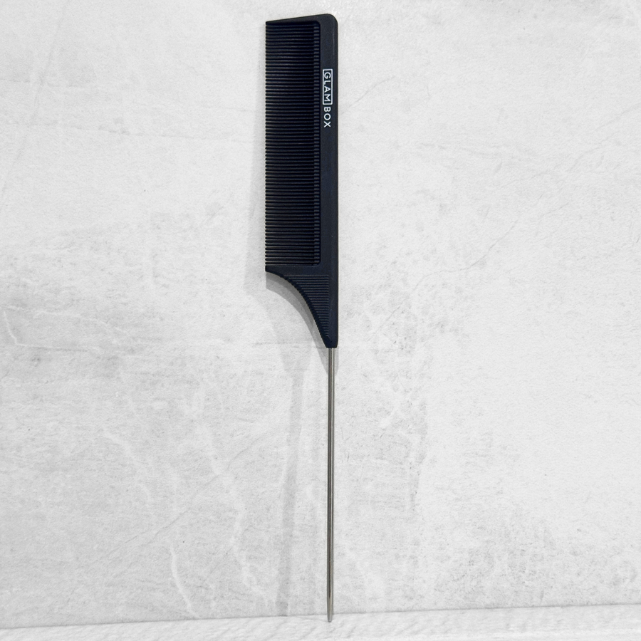 Glam Basics Carbon Metal Tail Comb