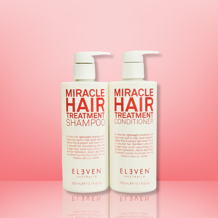 Eleven Miracle Hair Shampoo & Conditioner 300ml BESTIE BUNDLE