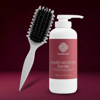 Curl Brush Pebble & Clever Curl Humid Weather Gel BESTIE BUNDLE