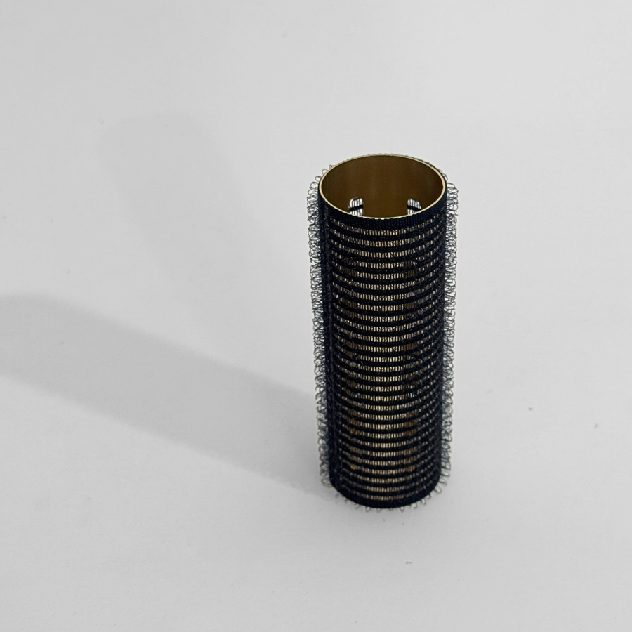 Glam Thermal Velcro Roller Black Small