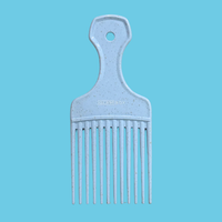 Glam Box Travel Bag Sky with Sky Curl Brush & Bluebell Afro Comb Bestie