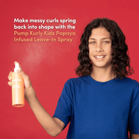 Pump Kurly Kidz Papaya Infused Leave-In Spray 250ml