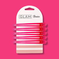 Glam Basics Sectioning Clips Pink