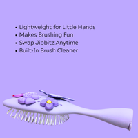 Glam Jibbitz Brush Lavender