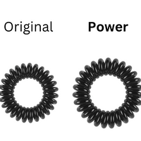 Invisibobble Power Performance Hair Spiral True Black 3pk