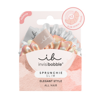 Invisibobble Sprunchie Slim Bella Chrome 2pk