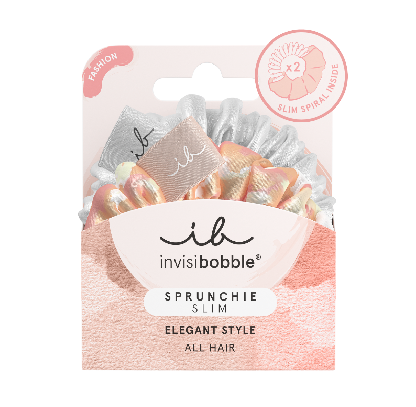 Invisibobble Sprunchie Slim Bella Chrome 2pk