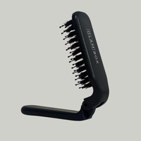 Glam Box Travel Bag Snow with Liquorice Miracle Brush & Liquorice Mini Miracle Bestie