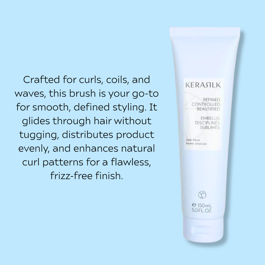 Curl Brush Sky & Kerasilk Balm Bestie Bundle