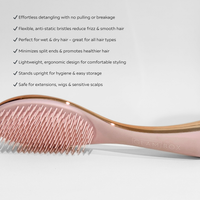Glam Detangler Rose Gold
