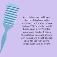Curl Brush Sky & Clever Curl Gel Dry Weather Bestie Bundle