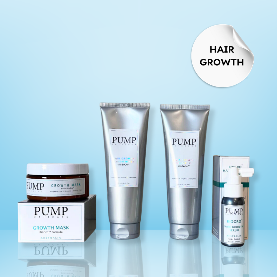 Pump Hair Care Hair Growth Glam Bundle