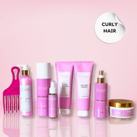 Pump Hair Care, Ultimate Curly Hair Health, Glam Bundle