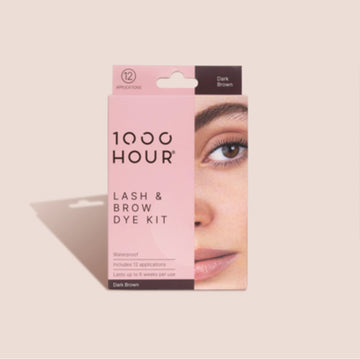 1000 Hour Eyelash & Brow Dye Kit Dark Brown