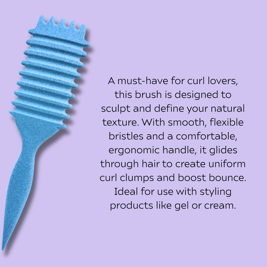 Curl Brush Sky & Clever Curl Wonderfoam Bestie Bundle
