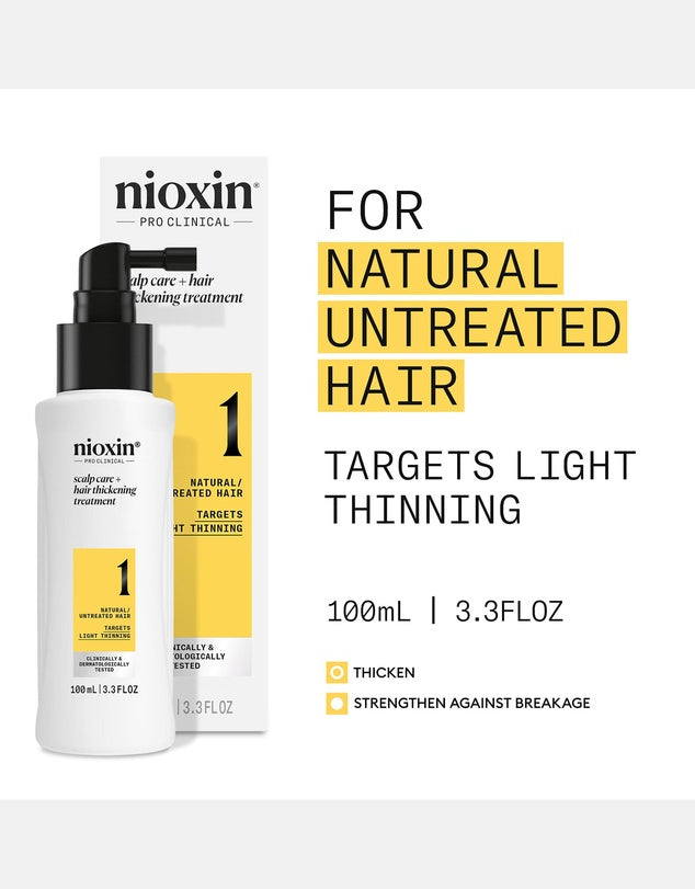 Nioxin System 1 Scalp + Hair Treatment 100ml