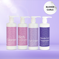 Clever Curl Blonde Hair Glam Bundle