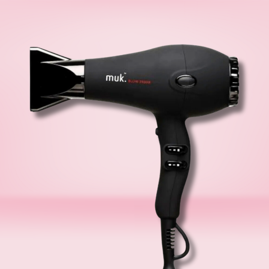 Muk Blow 3900-IR Hair Dryer - Black Edition