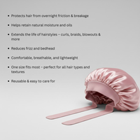 Glam Box Sleep Bonnet Pink