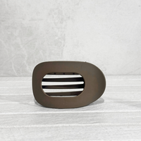 Glam Flat Claw Clip Large Matte Brunette