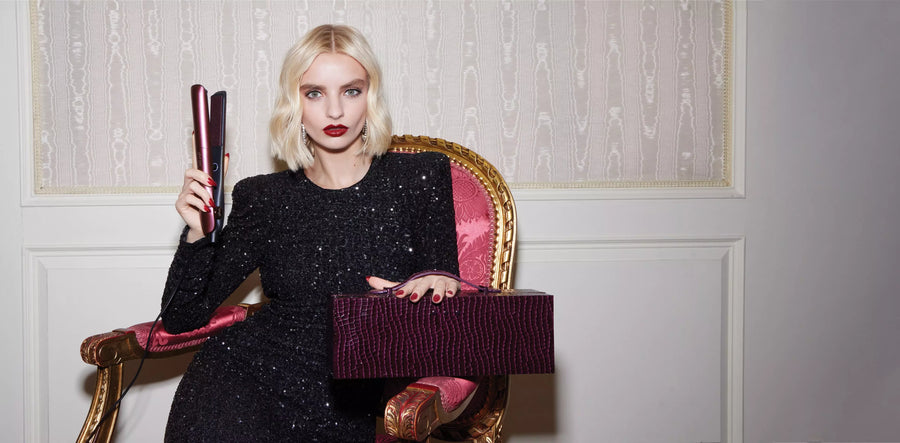 ghd Cherry Chic Gold Gift Set