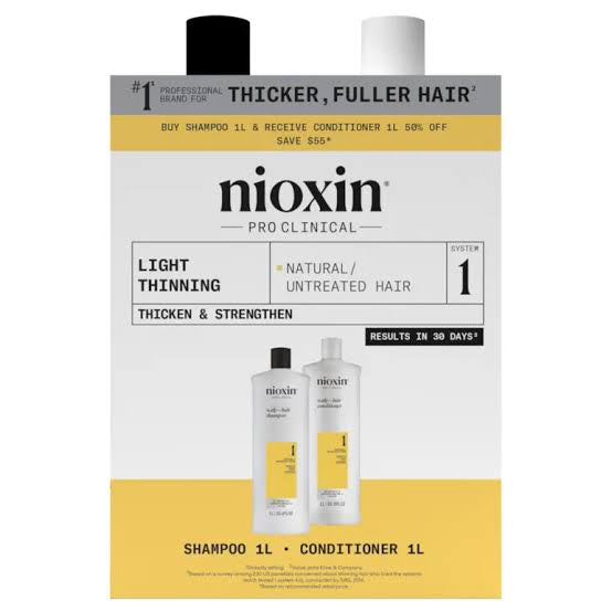 Nioxin System 1 1L Duo
