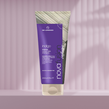 De Lorenzo Novafusion Intense Colour Care Indigo Shampoo 200ml