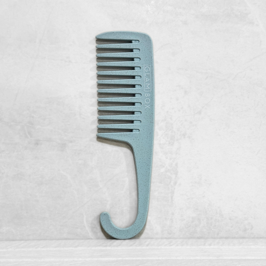 Glam Basics Detangling Comb Blue