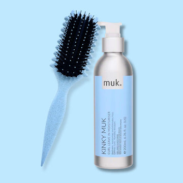 Curl Brush Sky & Muk Leave-In Bestie Bundle