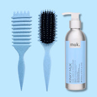 Curl Brush Sky & Muk Leave-In Bestie Bundle