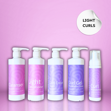 Clever Curl Curly Hair Light Glam Bundle