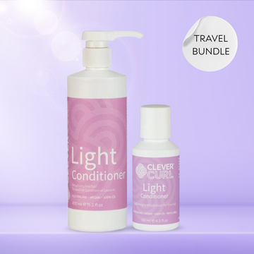 Clever Curl Light Conditioner Travel BESTIE BUNDLE