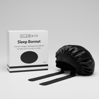 Glam Box Sleep Bonnet Black