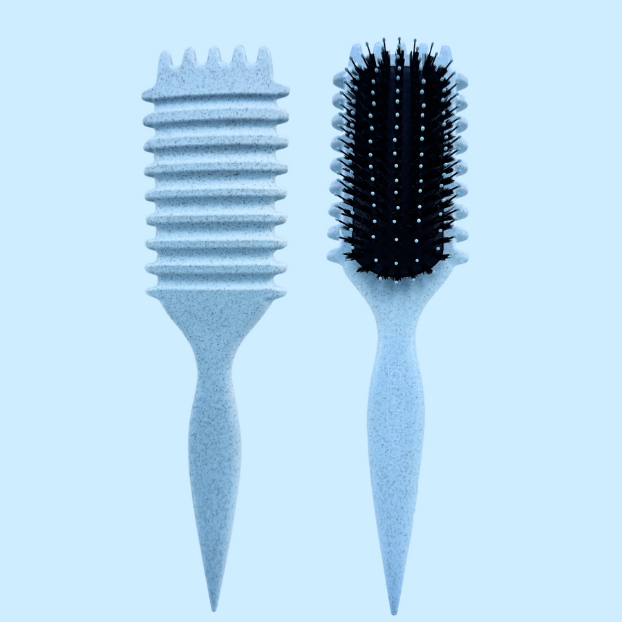 Clever Curl Light Home and Away + Curl Brush Sky Glam Bundle