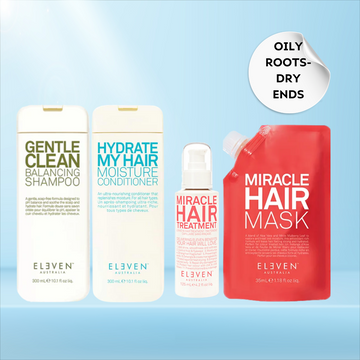 Eleven Oily Roots Dry Ends Glam Bundle