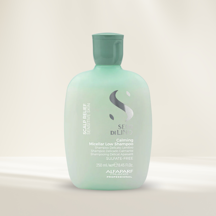 Alfaparf Milano Semi Di Lino Scalp Relief Calming Micellar Low Shampoo 250ml