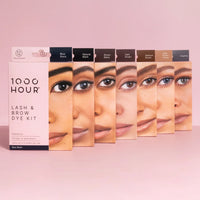 1000 Hour Eyelash & Brow Dye Kit Natural Black